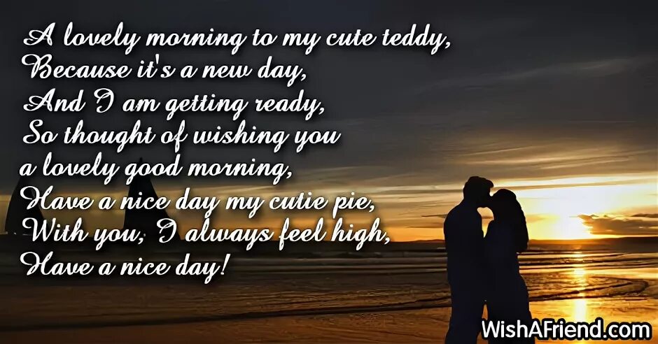 A lovely morning to my, Good Morning Message For Boyfriend
