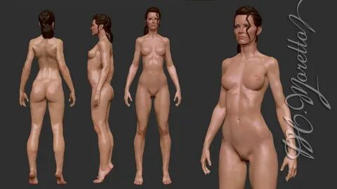 Nude realistic women.