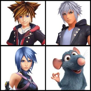 Kingdom Hearts Characters - Austinrkc