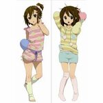 K-On! Ritsu Tainaka Yui Hirasawa Dakimakura Anime Pillow Cas