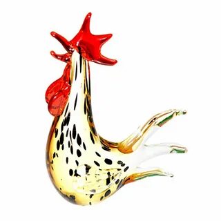 Murano "Spotted Rooster" at 1stDibs