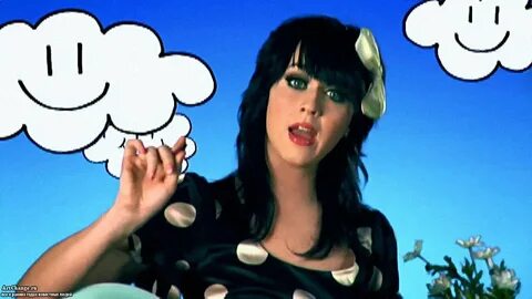 Кадр из клипа на сингл "Katy Perry - Ur So Gay" (2008) .