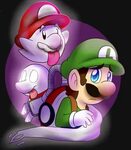 Luigi's mansion with boo mario by BaconBloodFire on DeviantA
