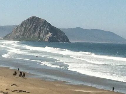 Morro Strand State Beach in Morro Bay, CA - I don't understa