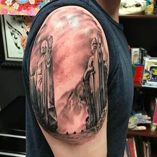 The Argonath by Chance Gomez @ Collective Tattoo in Las Vega