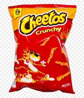 Cheetos Chips Crunchy Red Flaming Hot 32 Gm Clipart (#188272
