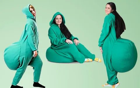 Bean Bag Onesie: Now you can sit almost anywhere