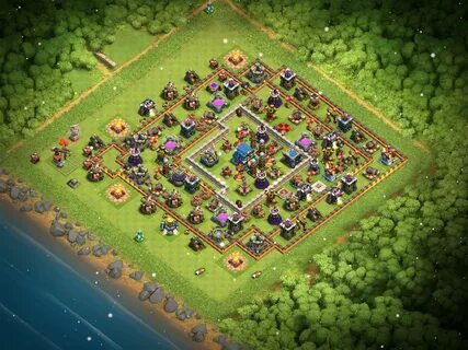 Clash of Clans Bases war for Town hall 12 - ClashTrack.com