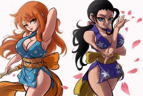 Nami and robin panties