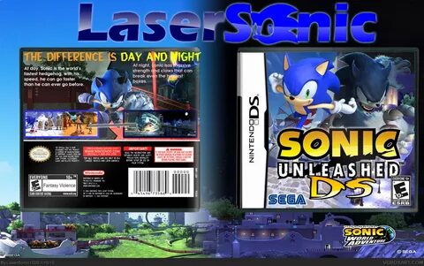 Sonic Unleashed DS Nintendo DS Box Art Cover by LaserSonic10