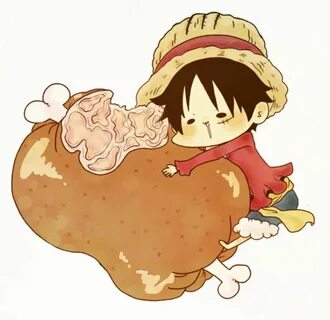 Luffy x Meat Luffy, Monkey d luffy, Cute chibi