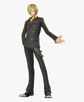 One Piece Sanji Clipart - Full Body Anime Characters, HD Png