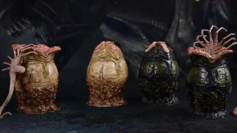 Fire Girl Toys 1/6 Alien Xenomorph Eggs Set Review - YouTube