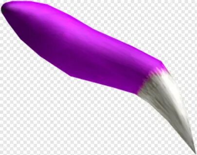 Fox Ears - Neon Purple Fox Tail Roblox, Png Download - 310x2