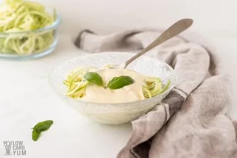 Homemade Keto Alfredo Sauce Recipe - Low Carb Yum