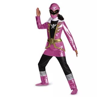 Super Megaforce Power Rangers Deluxe Pink Ranger Child Costu