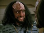 Kurn smiling TNG Klingon, Star trek images, Star trek univer