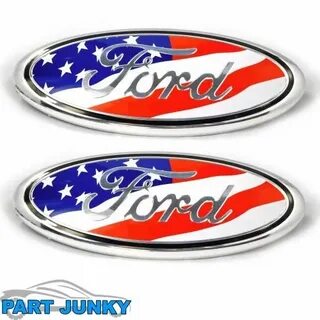 2004-14 Ford F150 9" Inch American Flag Front Grille & Tailg
