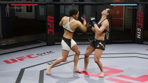 Liz Carmouche vs Elizabeth Phillips, (UFC 2: Ryona Edition) 