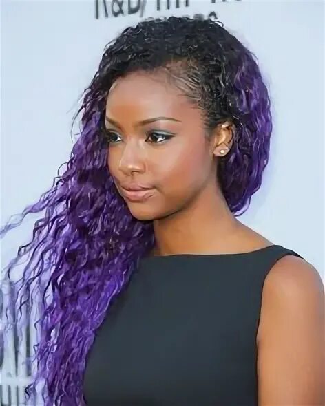 Justine Skye's Purple Braids Are Getting Us Excited For Fest