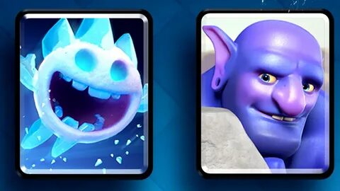 Clash Royale - NEW UPDATE! Ice Spirit & Bowler (New Cards) -