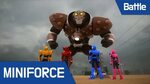 MiniForce Battle Scene 2 Mini Force VS Pascal, Giant Tu - Yo