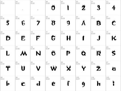 Download free Flame font, free Flame.ttf Regular font for Wi