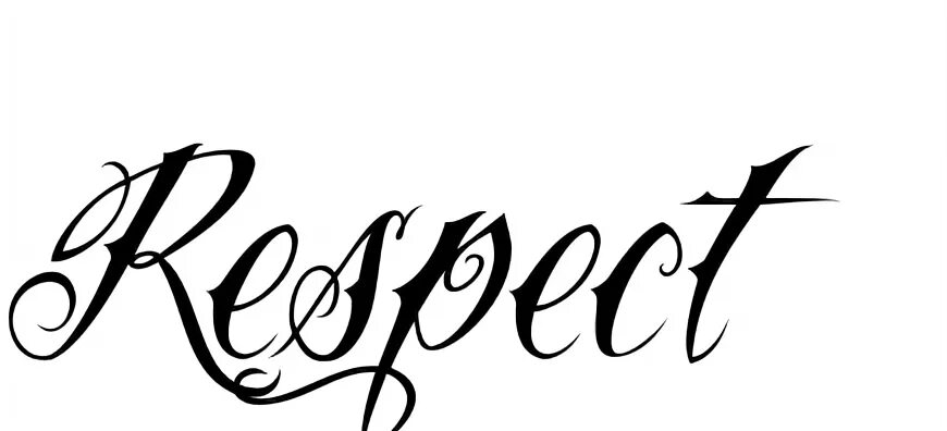 Respect Tattoos - ClipArt Best