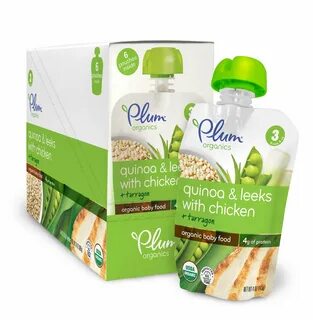 Plum Organics Baby Stage 3 Meals, Quinoa, Leeks with Chicken
