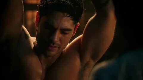 ausCAPS: D.J. Cotrona and Jere Burns shirtless in From Dusk 