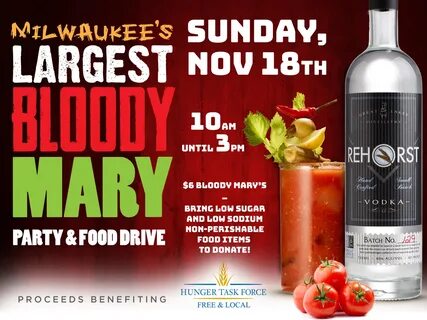 Milwaukee's Largest Bloody Mary, Great Lakes Distillery, LLC