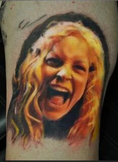 sherri moon zombie Portrait tattoo, Tattoos, Portrait