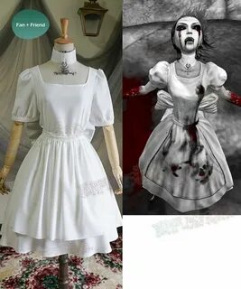 Alice: Madness Returns (Game) Cosplay, Hysteria Maid Dress &