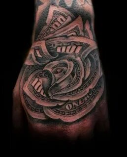 Cool Tattoo Dollar tattoo, Hand tattoos for guys, Money tatt