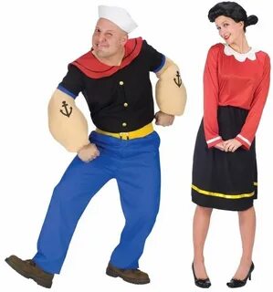 Classic Olive Oyl Popeye Adult Halloween Costume Costumes, R