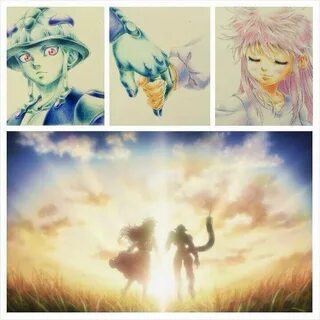 Meruem and Komugi Hunter X Hunter Hunter x hunter, Hunter, H