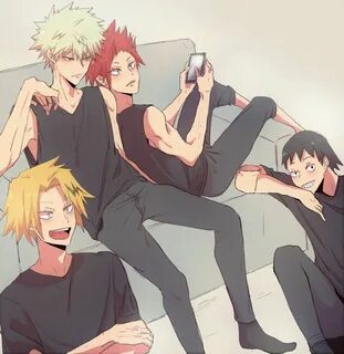 Bakugou Katsuki & Kirishima Eijirou & Kaminari Denki & Sero 