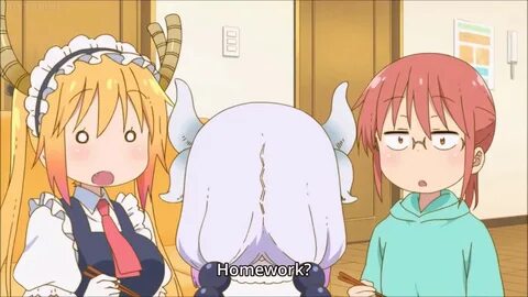 KOBAYASHI SAN CHI NO MAID DRAGON Mom is caling - YouTube