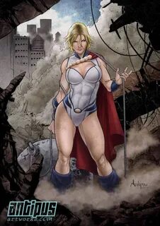 Power Girl Redesign - Antonio Luis Antipus Superman girl, Co