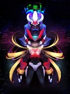 Cyber Elf X and Zero Mega man art, Mega man, Anime