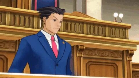 Ace Attorney Phoenix Wright GIF - Ace Attorney Phoenix Wrigh