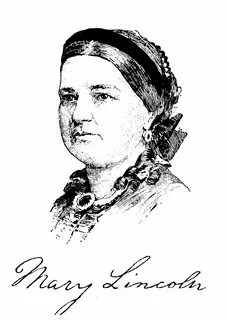 A lovely Mary Todd Lincoln image with signature.