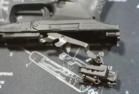 Walther PPQ M2 Trigger Job - Fun on the workbench