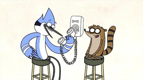 Regular Show - Mordecai And Rigby Prank Call Pops, Skips And