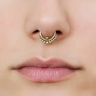 Umanativedesign shared a new photo on Etsy Faux septum ring,