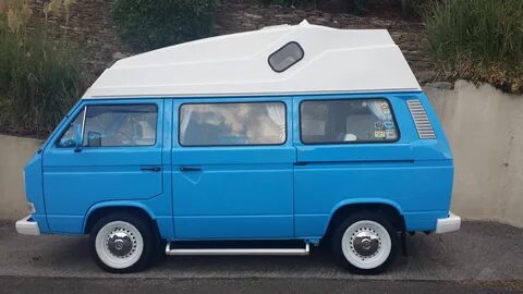VW T25 Awning Rail - One Piece - Camper Essentials T25, Blue