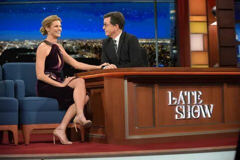 Erin Andrews at 'The Late Show With Stephen Colbert' in New 