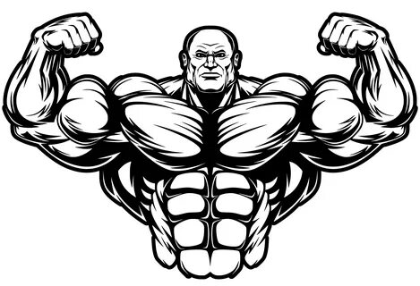 BodyBuilder .003 vector image for your DIY-project by Wonder