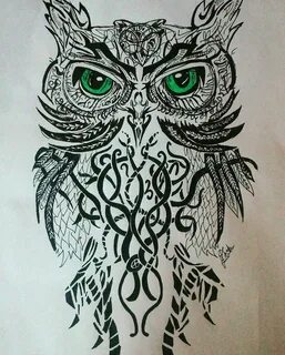 This is like so cool I love it 😊 😍 Owl tattoo design, Lion t