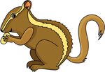 Chipmunk Clipart - Png Download - Full Size Clipart (#548329